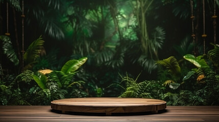 Wall Mural - Beautiful nature backdrop for product design and presentation.