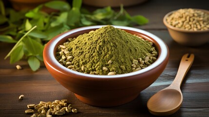 Poster - Fenugreek - Versatile Spice Enhancing World Flavors with Generative AI