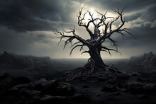 The Dead Trees Had A Long Lifespan, And The Atmosphere Seemed Desolate And Eerie.