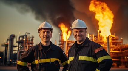 Poster - engineering at work in power plant industry
