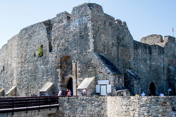 ruins of an old castle