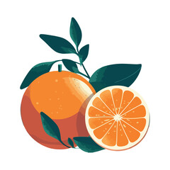 Poster - Juicy citrus fruits symbolize healthy eating habits