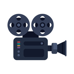 Sticker - film device projector icon