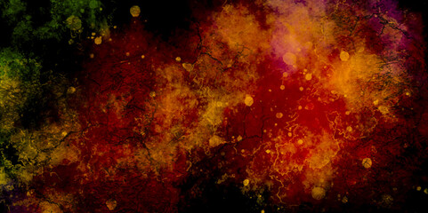 Wall Mural - dark red marble stone splatter grunge concrete wall smooth plaster backdrop texture background with 