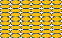 Background With Yellow Circles, Blue Border With Yellow Dot Repeat Seamless Pattern Replete Image Design For Fabric Printing Or Wallpaper
