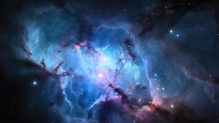 Wall Mural - nebula in deep space