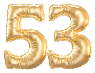 Golden Balloon Number 53