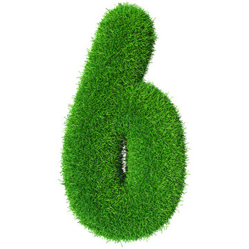 Grass Number 6 - 3d Rendering