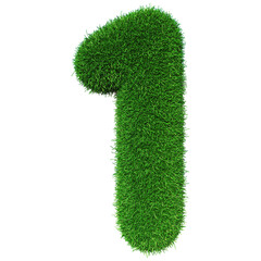 Poster - Grass Number 1 - 3d Rendering