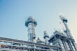 © Quality Stock Arts - Clean new Power Plant Advance energy industry building with carbon free chimney with space for text
