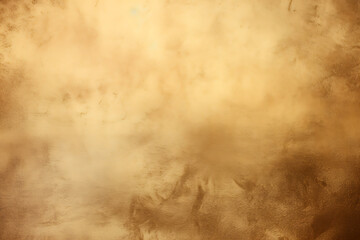 Canvas Print - Golden background. Abstract light gold metal gradient. generative ai