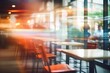 © Tymofii Borysenko - Abstract blur and defocused restaurant