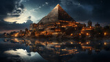 Fototapeta  - Pyramids: Monuments of Ancient Majesty