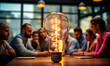 © Bartek - Lighting Up Ideas: Collaborative Brainstorming in the Boardroom