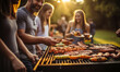 © Bartek - Summer BBQ: Friends Enjoying Grilling Together Outdoors