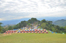 Camping Atmosphere At Doi Samer Dao Thailand