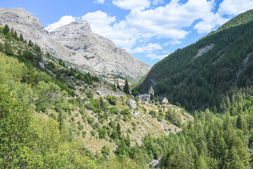 Wall Mural - France Alpes Parc National du Mercantour montagne immobilier col de Cayolle