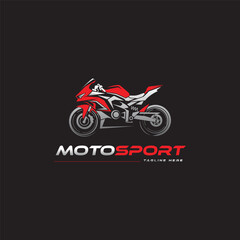 Wall Mural - Motor sport logo template, vector illustration