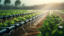 A Smart Irrigation System Adjusting Water Usage Based On Weather Conditions And Soil Moisture