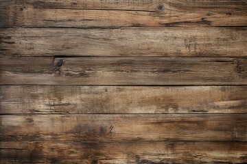  weathered timber on blank background. Generative AI