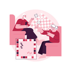 Poster - Activities for seniors abstract concept vector illustration. Activities for elderly people, older generation active lifestyle, seniors spending free time, geriatric care service abstract metaphor.