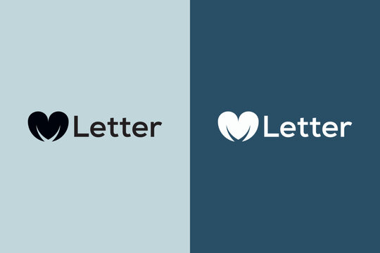 Creative Vector Letter M Trendy Professional Logo Design