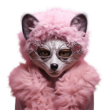Gorgeous hair and fuzzy 2 with disguise transparent background