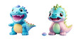 Png Set Dino plaything positioned alone in transparent background