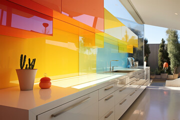 Wall Mural - Modern Kitchen - colorful