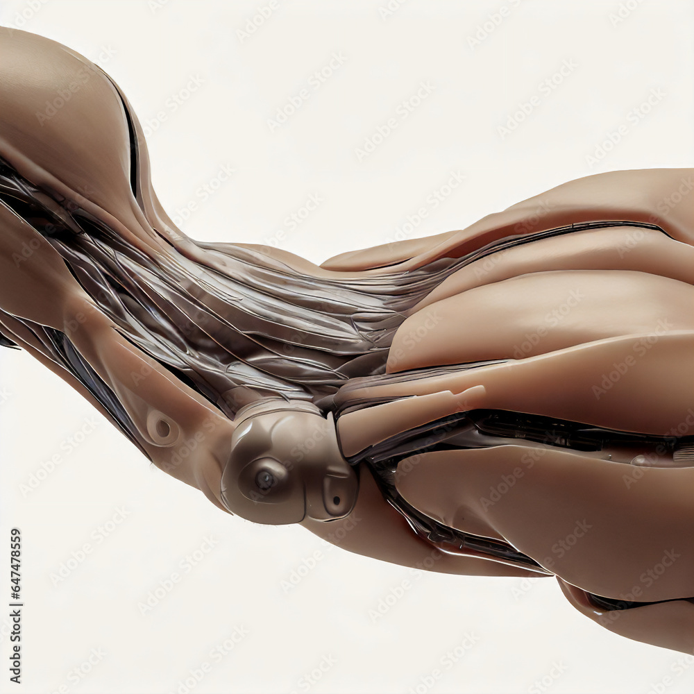Humanoid Skin Artificial Intelligence Evolution · Detail of Android Humanoid Robot ...