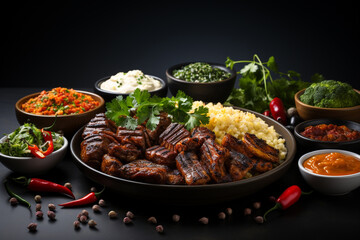 Canvas Print - Delicious Brazilian Food