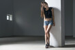 © Designpics - Young Female Chinese Model In An Empty Room, Fresh And Fashion Feeling; Xiamen, Fujian, China