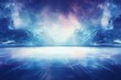 © LayerAce.com - Abstract Ice Rink nature background Generative AI