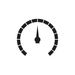 Wall Mural - speedometer icon vector