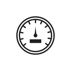 Wall Mural - speedometer icon vector