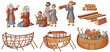 Noah's Ark: A Cartoon Illustration of the Biblical Story