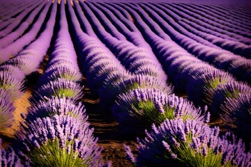 close up of purple flower generated by AI technology