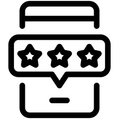 Poster - mobile rating icon 