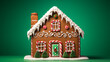 © Vika art - Gingerbread house. Generative Ai