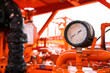 © MR.Zanis - PSI pressure gauge Inside the offshore petroleum pipeline.