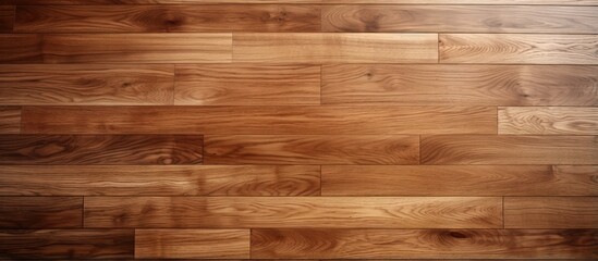 Bird s eye view of indoor wooden floor