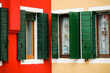Case colorate a Burano Venezia