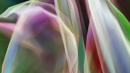 Poster - Abstract colorful background animation with lines 