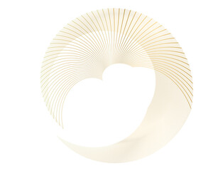 Poster - background with a heart