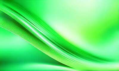 Fototapete - Smooth gradient green and white abstract backdrop