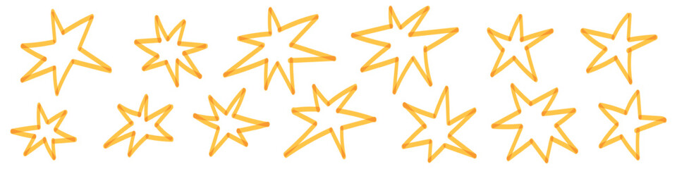 Yellow star icon , abstract light and bling. Sparkle element and shape twinkle. Flat vector illustrations isolated in background.