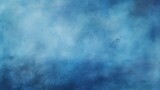 Fototapeta Do akwarium - Textured blue painted background
