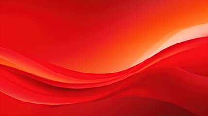 Wall Mural - Abstract red orange curve wave with line textured background. AI generated