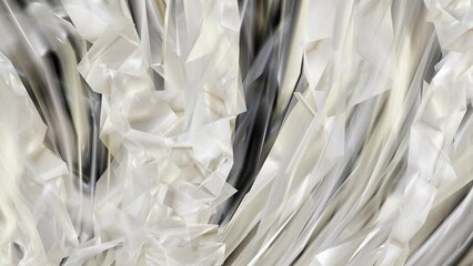 Poster - Animation of abstract white light background