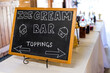 © Joshua Rainey - Wedding Reception Ice Cream Bar